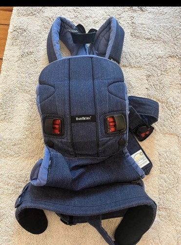 Babybjörn one carrier - babybjörn, denim